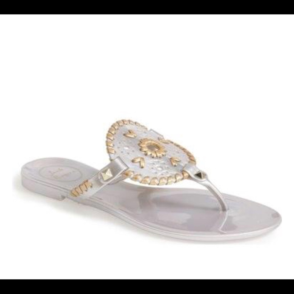Jack Rogers Metallic Jellies perfect for summer
